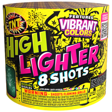 High Lighter 8-Shot Standard Aerial Cake
