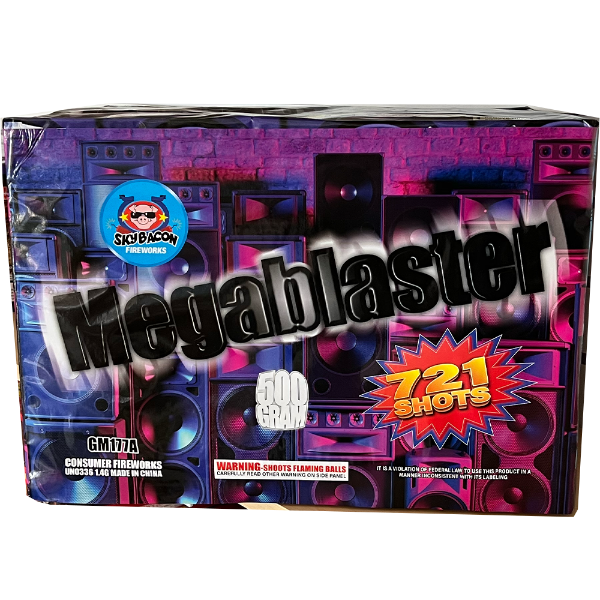 Megablaster 721-Shot XL Zipper Aerial Cake