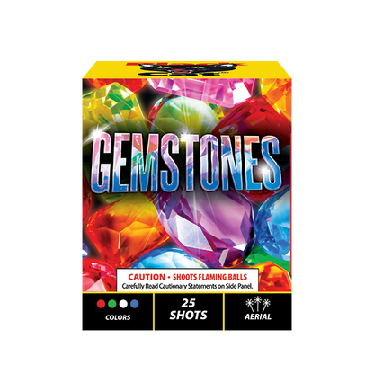 Gemstones 25-Shot Standard Aerial Cake