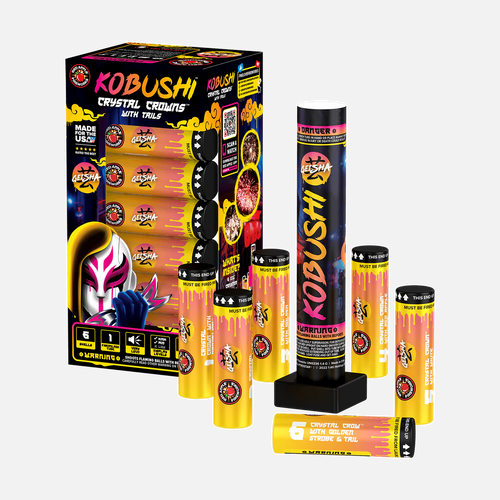 Kobushi™ 6 Shot 6-Inch XXL™ Canister Shells