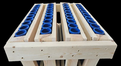 Great Lakes Mortar Racks™ FREEDOM 40-Shot Fan Rack