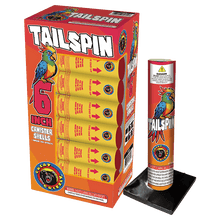 Tail Spin 6-Shot 6 in. Canister Shells