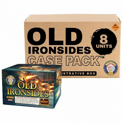 Old Ironsides 30-Shot Large Aerial Cake | Case Pack™ 8/1