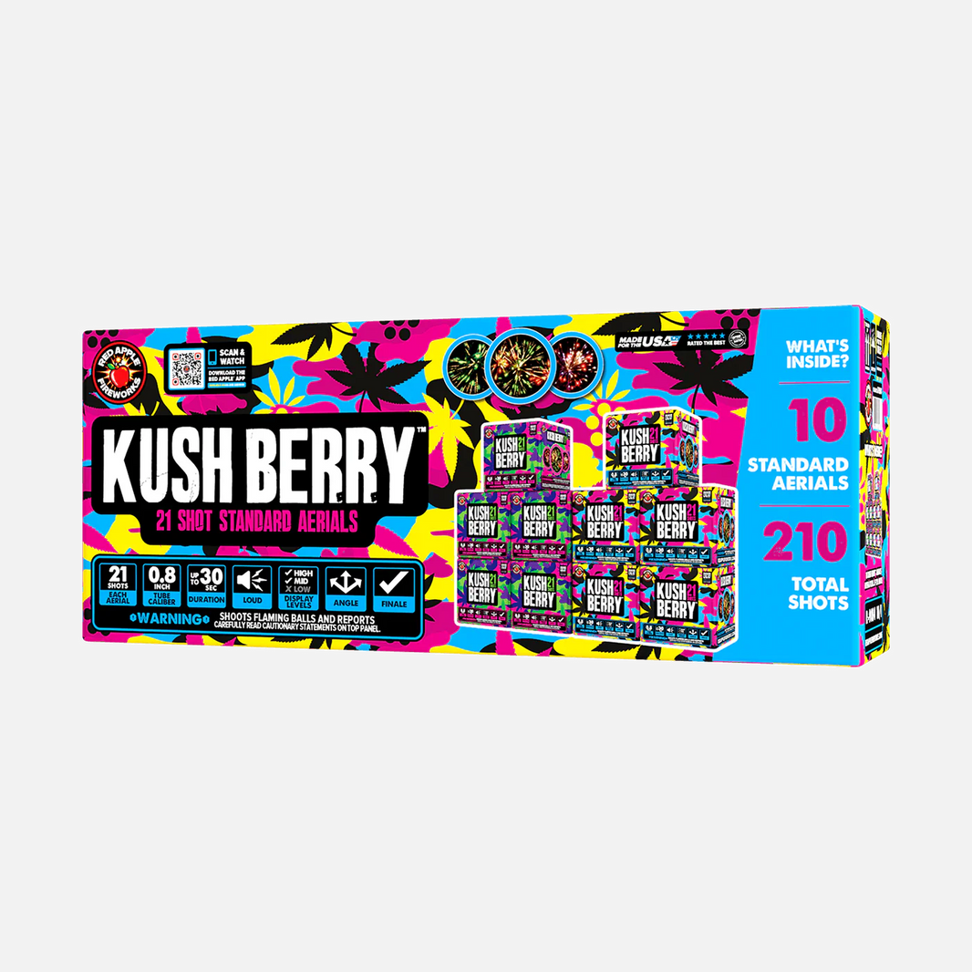 Kush® Berry 21 Disparos Aéreos Estándar