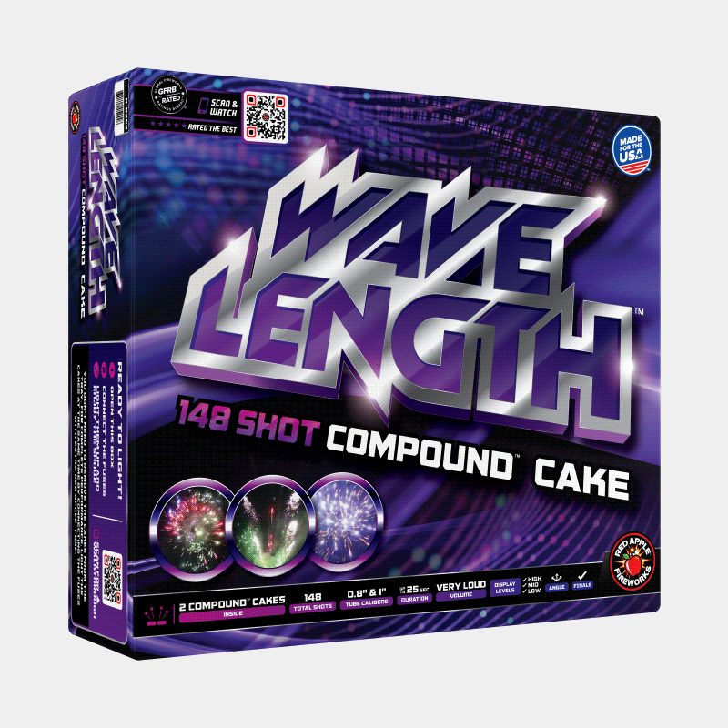 Wavelength 148-Shot Compound Cake