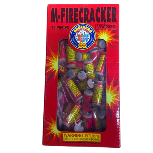 M-Firecracker (72-Pack) Loud Cracker Salute