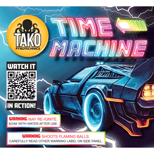 Time Machine 50-Shot Standard Aerial Cake