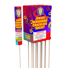 Junior Screaming Cracklers Bottle Rockets (12-Count)