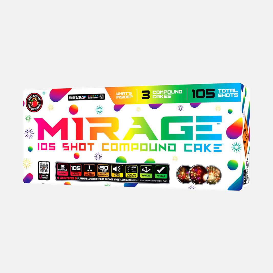 Mirage™ 105 Shot Compound Cake