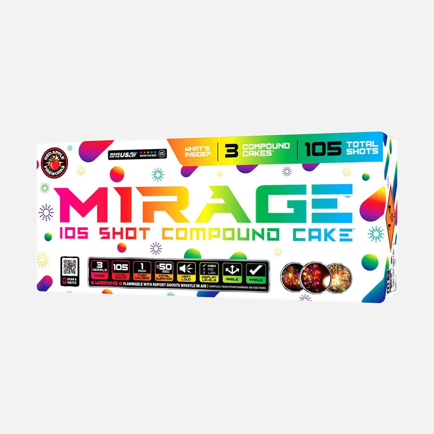 Mirage 105-Shot Compound Cake