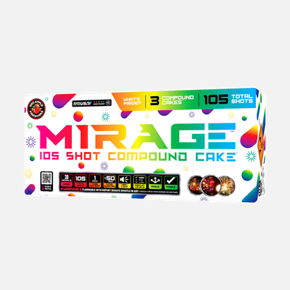 Mirage 105-Shot Compound Cake