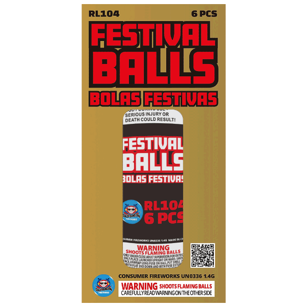Carcasas de bola de 1.5 pulgadas para festivales