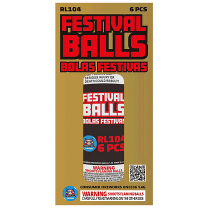 Carcasas de bola de 1.5 pulgadas para festivales