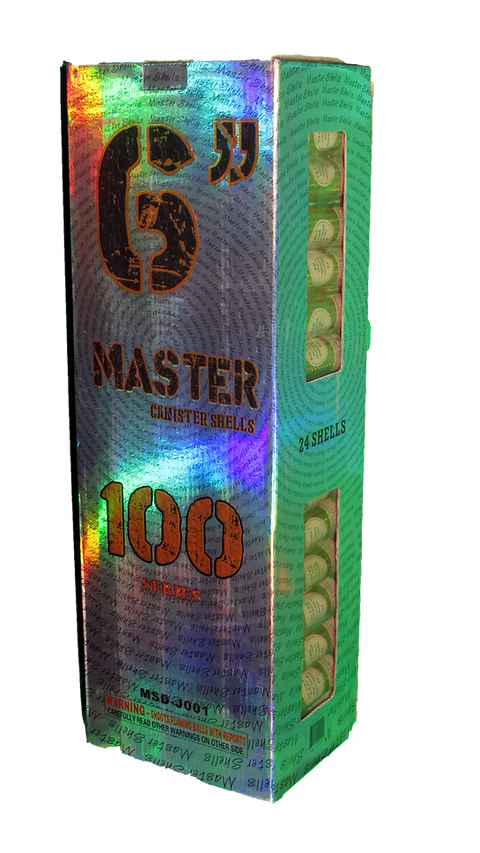 Masters 24-Shot 6 in. Canister Shells