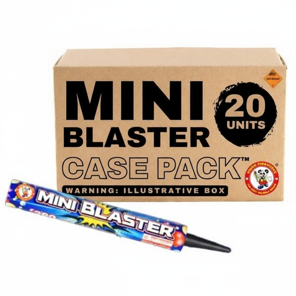 Mini Blaster 280-Shot XL Roman Candle | Case Pack™ 20/1