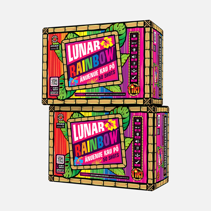 Lunar Rainbow™ ANUENUE KAU PO™ 50 Tiros XL® Aéreos