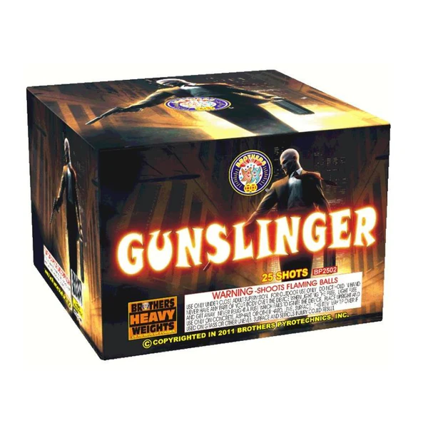 Gunslinger 25-Shot XL Aerial Cake