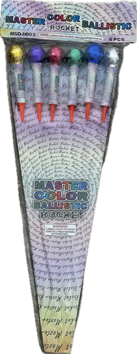 Master Ballistic Color Rockets
