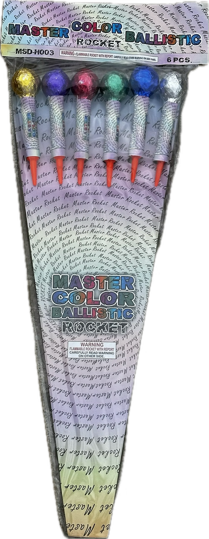 Master Ballistic Color Rockets