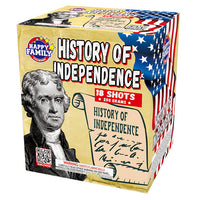 History Of Independence 18-Shot Standard Aerial Cake