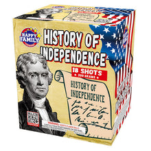 History Of Independence 18-Shot Standard Aerial Cake