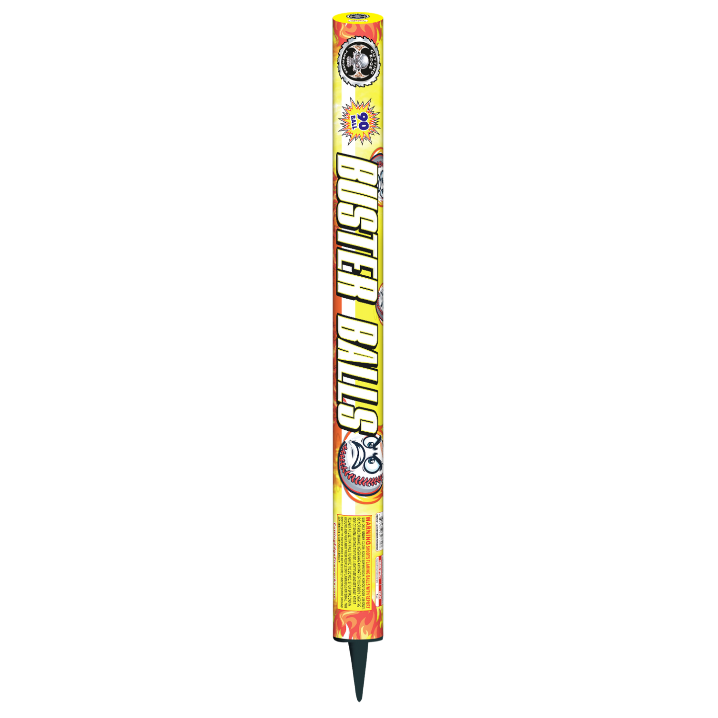Buster Balls 90-Shot Barrage Roman Candle