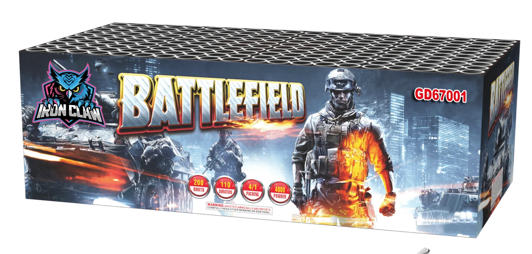 Battlefield 200-Shot Pro-Line Compound Cake