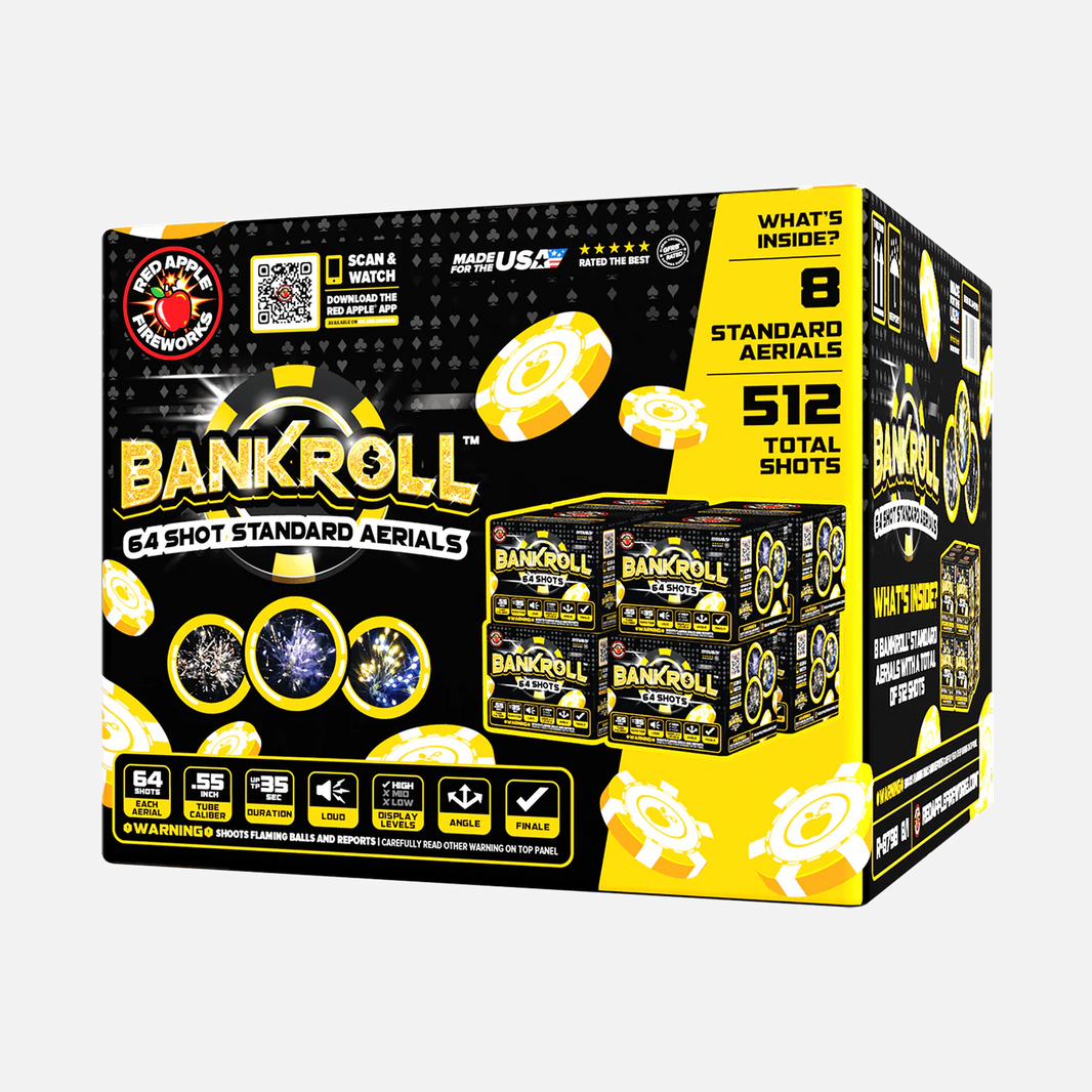 Bankroll™ 64 Tiros Aéreos Estándar