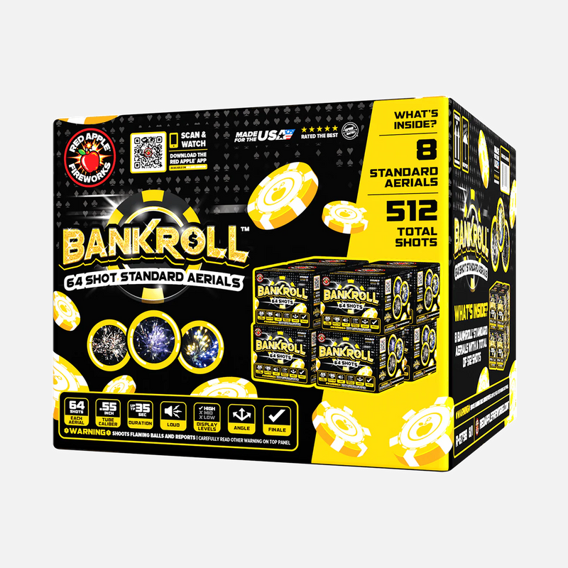 Bankroll™ 64 Tiros Aéreos Estándar