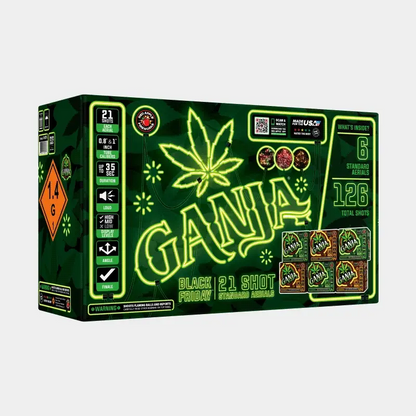 Black Friday Ganja® 21 Tiros Bengalas Aéreas Estándar