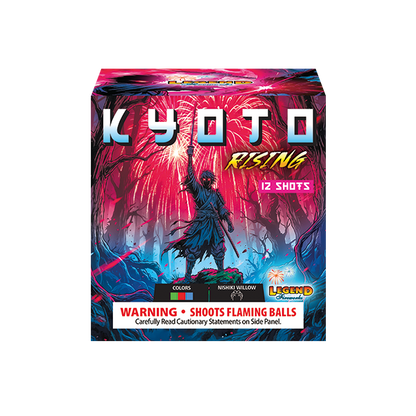 Kyoto Rising 12-Shot Standard Aerial Cake