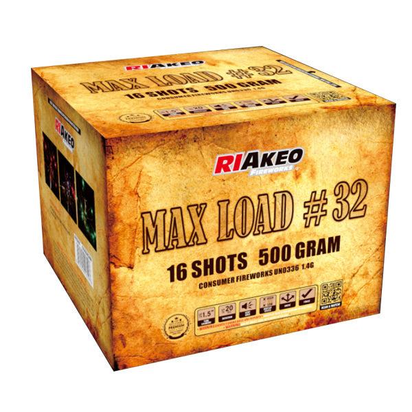 Torta Aérea Max Load #32 de 29 Tiros XL