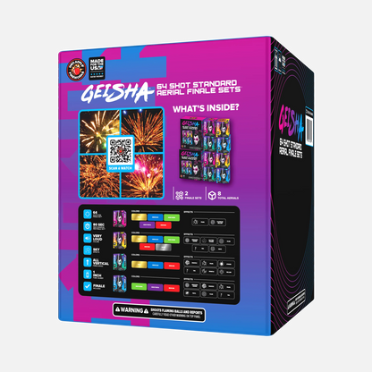 Geisha® 64 Shot Standard Aerial Finale Sets®