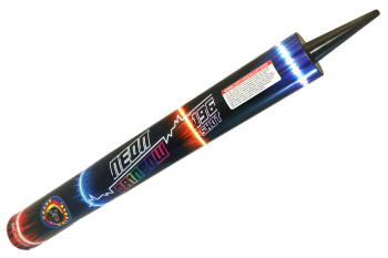 Vela de bengala XL de 196 disparos Neon Rainbow