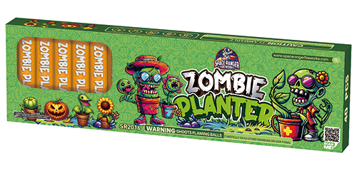 Fuente estándar de maceta zombi