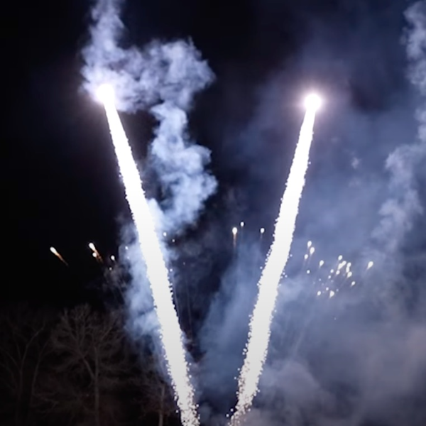 50mm White Mine w/Silver Tail Comet iShot Single Shot Pro-Line