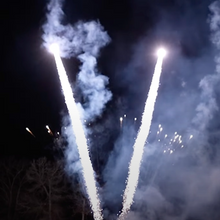 50mm White Mine w/Silver Tail Comet iShot Single Shot Pro-Line