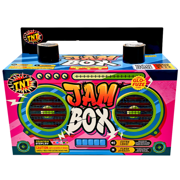 Jam Box XL Fountain – Elevated Fireworks