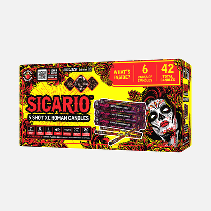 Sicario 5-Shot XL Roman Candle