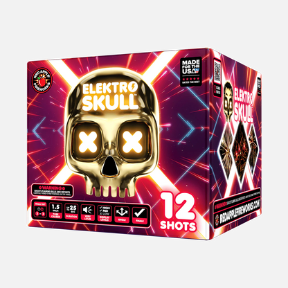 Elektro Skull 24-Shot XL Aerial Finale Set