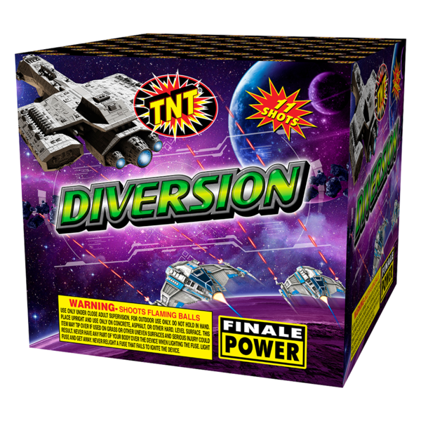 Diversion 11-Shot XL Aerial Cake