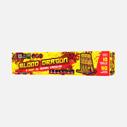 Blood Dragon 8-Shot XL Roman Candle