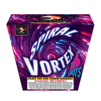Spiral Vortex 25-Shot Standard Aerial Cake