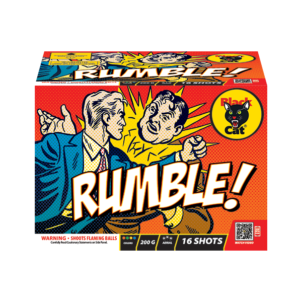 Rumble 16-Shot Standard Aerial Cake