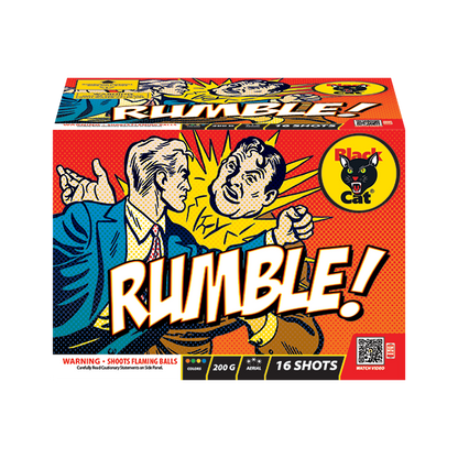 Rumble 16-Shot Standard Aerial Cake