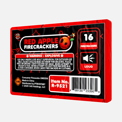 Petardos de bengalas Red Apple® Bombs de 16 disparos "Full Brick"