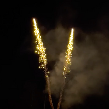 50mm Gold Glittering Comet iShot Single Shot Pro-Line