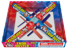 Crop Duster with Color Smoke Flying Novelty (4-Pack)