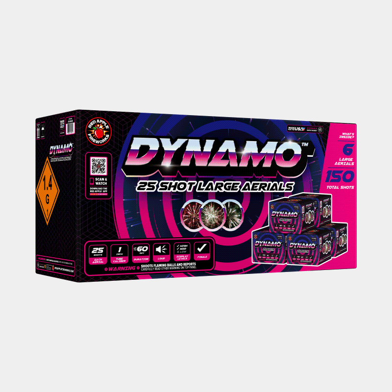 Dynamo 25-Shot Large Aerials