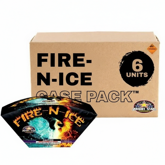 Fuente grande Fire-N-Ice | Caja de 6 unidades